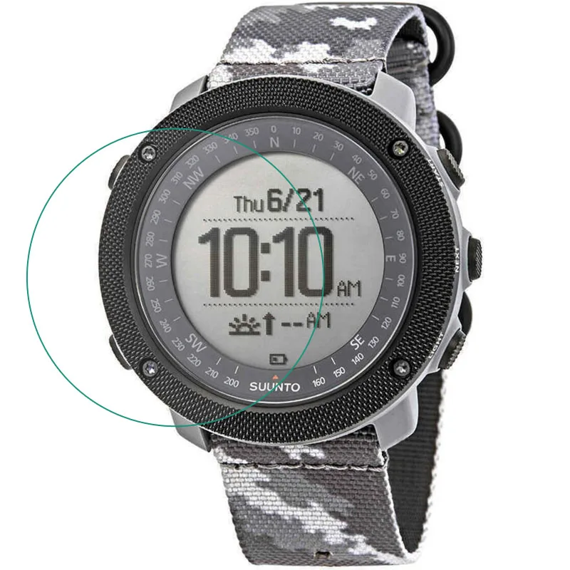 Tempered Glass Protective Film Clear Guard Protection For Suunto Traverse Alpha Watch Smartwatch Display Screen Protector Cover