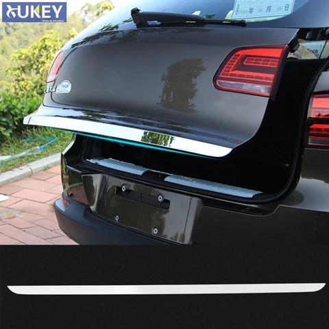 Подходит для Vw Tiguan 2010 2014 2015, хромированная задняя багажная дверь, крышка багажника, отделка багажника, молдинг, украшение, Стайлинг 2011 2012 2013