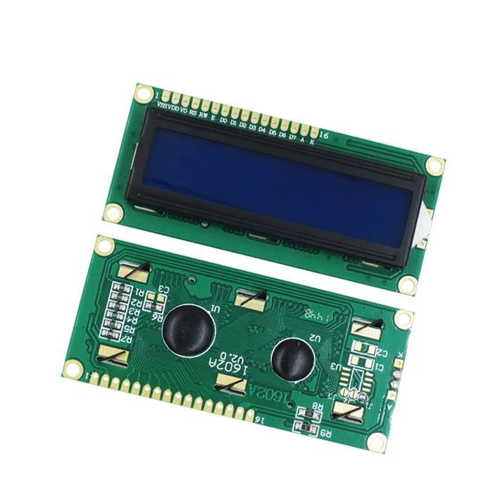 50pcs, 1602 LCD (Blue/Green screen) 5V LCD with Backlight of the LCD screen 51 Learning Board Supporting 16x2 LCD