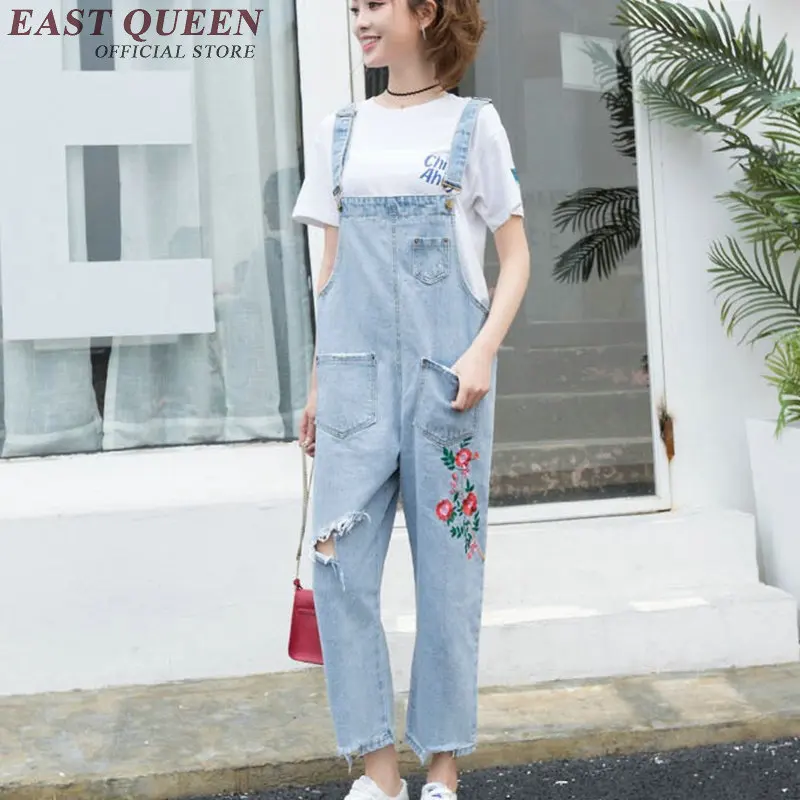 Jumpsuit female 2018 winter dungarees for women rompers jumpsuit trousers female jeans denim overalls women jump suit NN0623