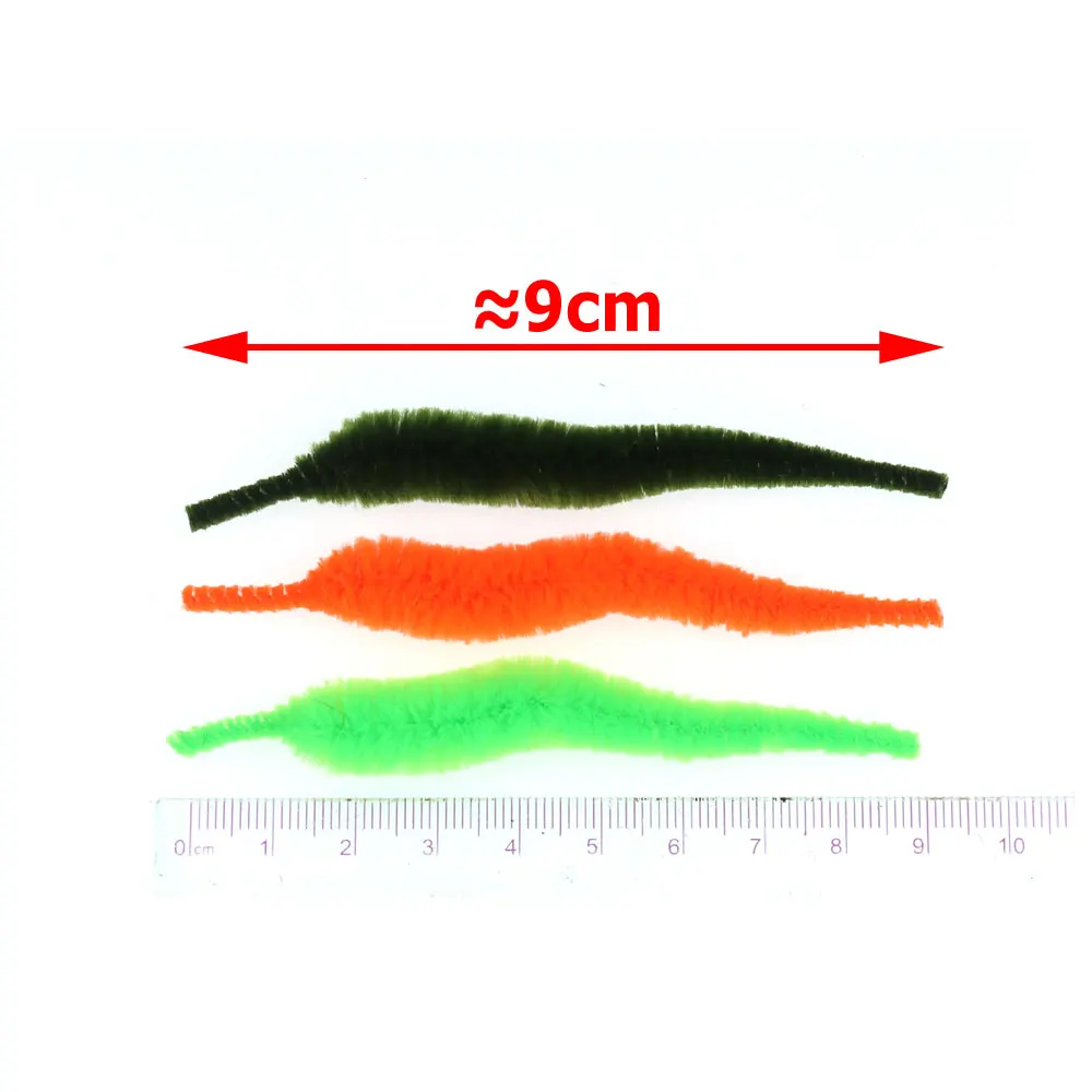 5PCS/Pack Size S Magnum's Dragon Tail for Pike Musky Strearmer Fly Saltwater Fishing Bait Fish Fly Tying Material