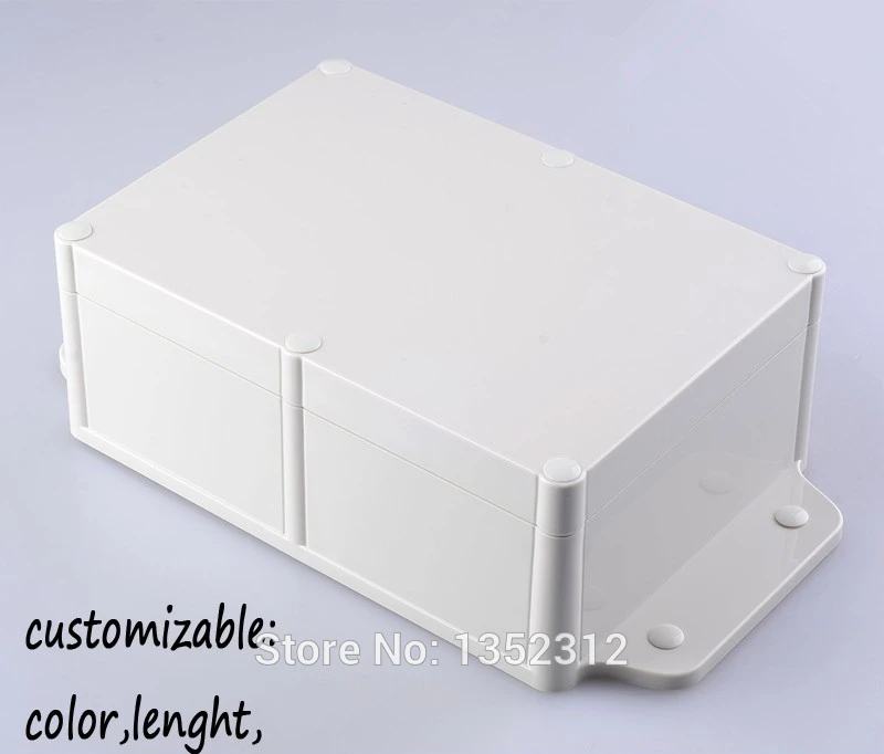 Free shipping 260*143*78mm plastic waterproof enclosure ip68 weatherproof device box electronic box DIY junction box control box