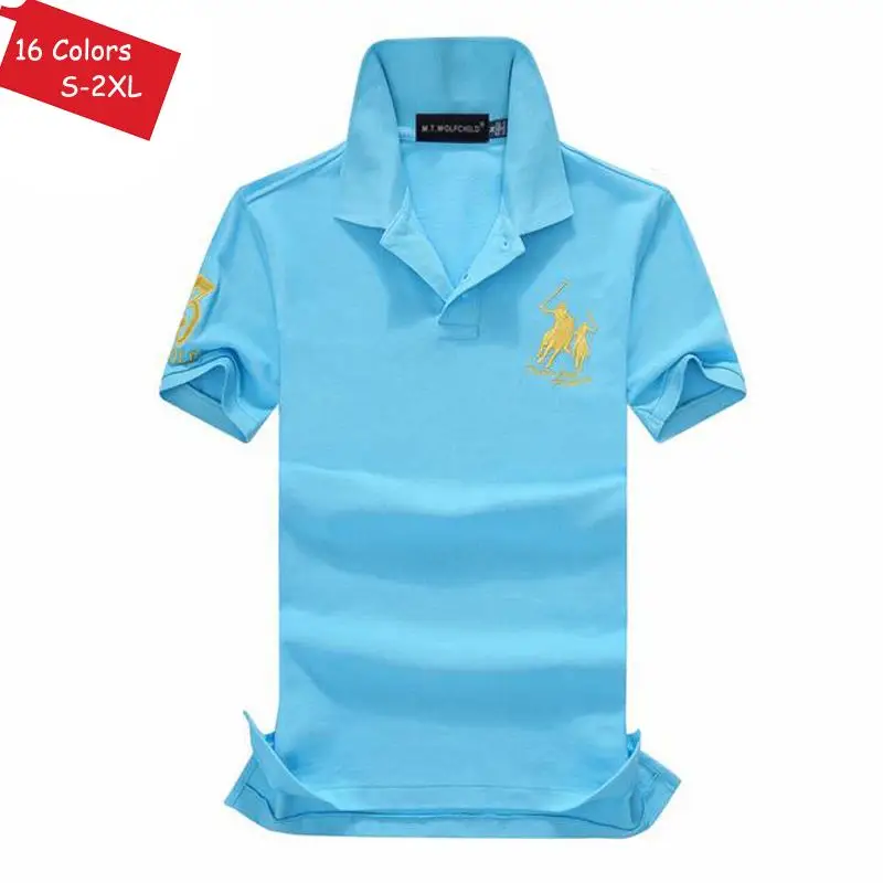 Good Quality New Summer Mens Polo Shirts Short Sleeve Casual Cotton Polos Hommes Lapel T-Shirt Clothing Fashion Male Slim Tops