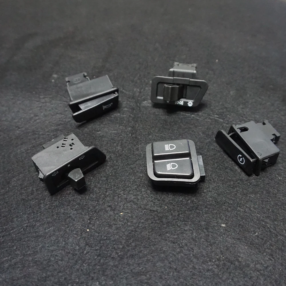 5psc/lot GY6 50cc 125cc 150cc Moped Scooter Head Light Horn Dimmer Turn Starter Single Switch Button