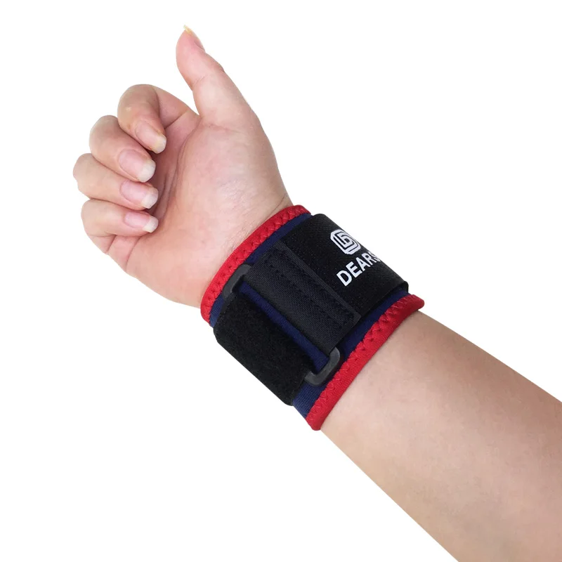 1pcs Adjustable wrist support wristband fitness sport wrist guard badminton baseball protection wrist men and women