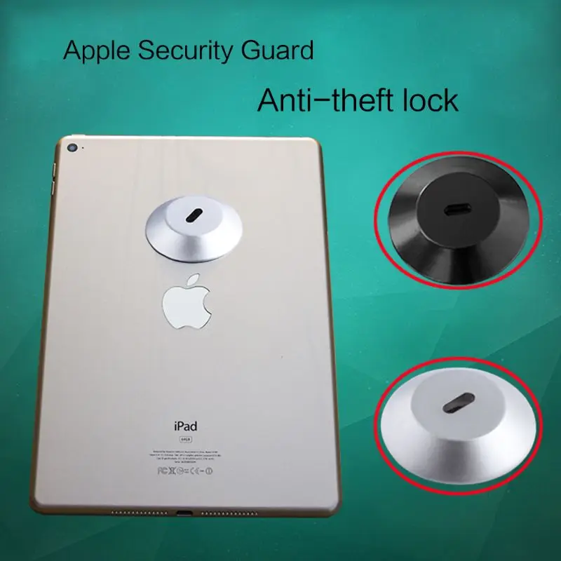 New Durable Notebook Anti Theft Portable Lock Hole Round Tablet Laptop For IPad Notebook qiang