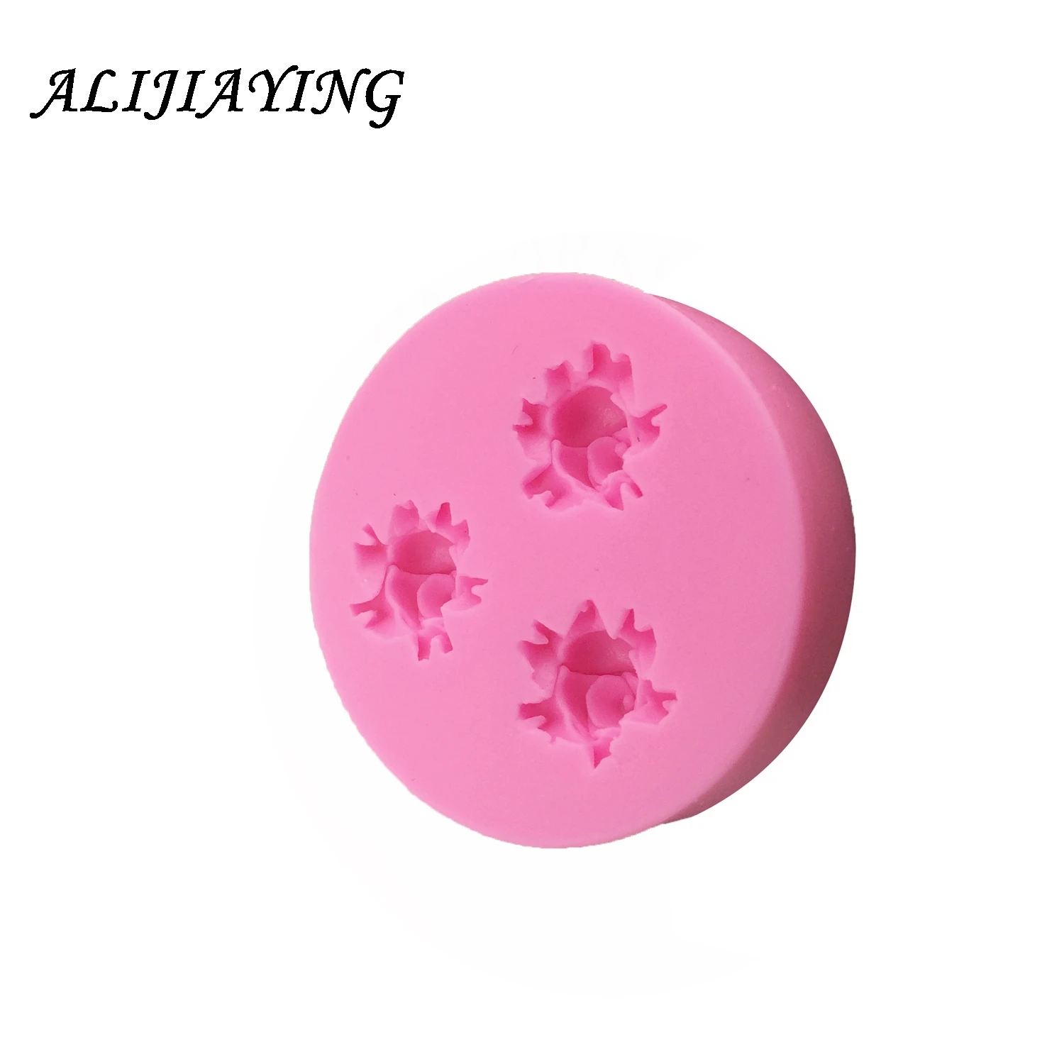 DIY Mini Roses Flower Soft Silicone Mold Fondant Sugarcraft chrysanthemum Cake Decorating Tools  D0212