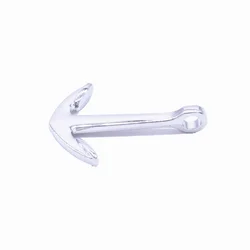 10pcs /lots Gold/Gun Black/Silver Plated Zinc Alloy Anchor Hooks Charm DIY Bracelet Attachment Fastener Jewelry Handmade