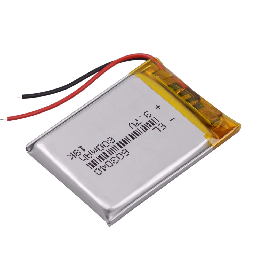 JST PH 1.0mm 3 pin Liter energy battery 3.7V,800mAH 603040 Polymer lithium ion / Li-ion battery for tablet pc BANK,GPS,mp3,mp4