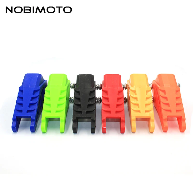 6 Color High Quality Motorcycle Chain Guard Guide Swingarm Guard For Chain Sets Parts Off road Motocross Pit Dirt Bike CNC-114