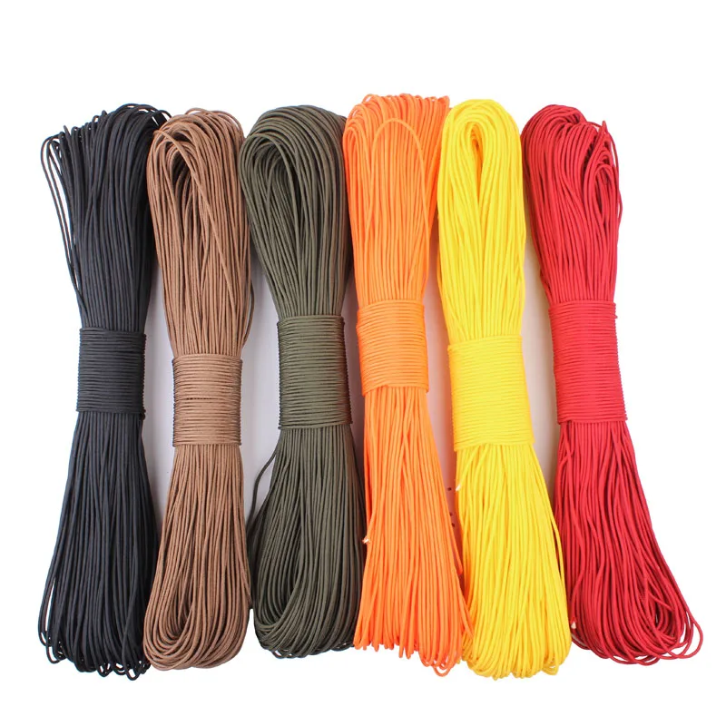 Paracord 2mm One Ständer Core Seil für Überleben Camping Klettern