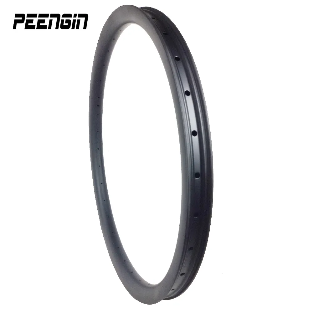 Popular SALE Chinese Cycling Wheels Diy 29er  Enduro Mtb Hookless Carbon 35mm Width Clincher Tubeless Compatible All Mountain-AM