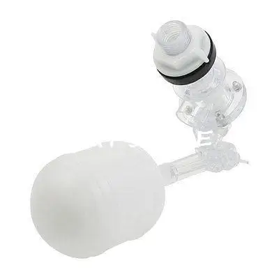 Tank Pool Liquid Water Level Sensor Float Switch Ball White Clear Ball Dia 58mm