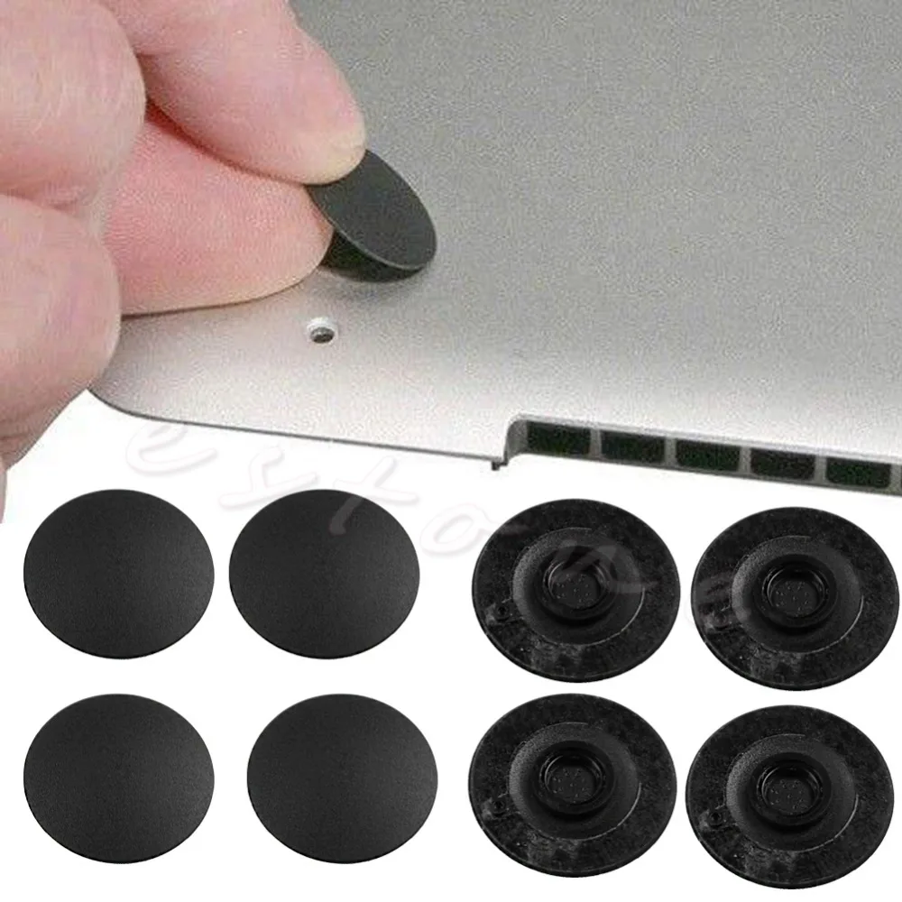 4Pcs Unibody Bottom Case Rubber Foot Feet Pad For Apple MacBook Pro 17