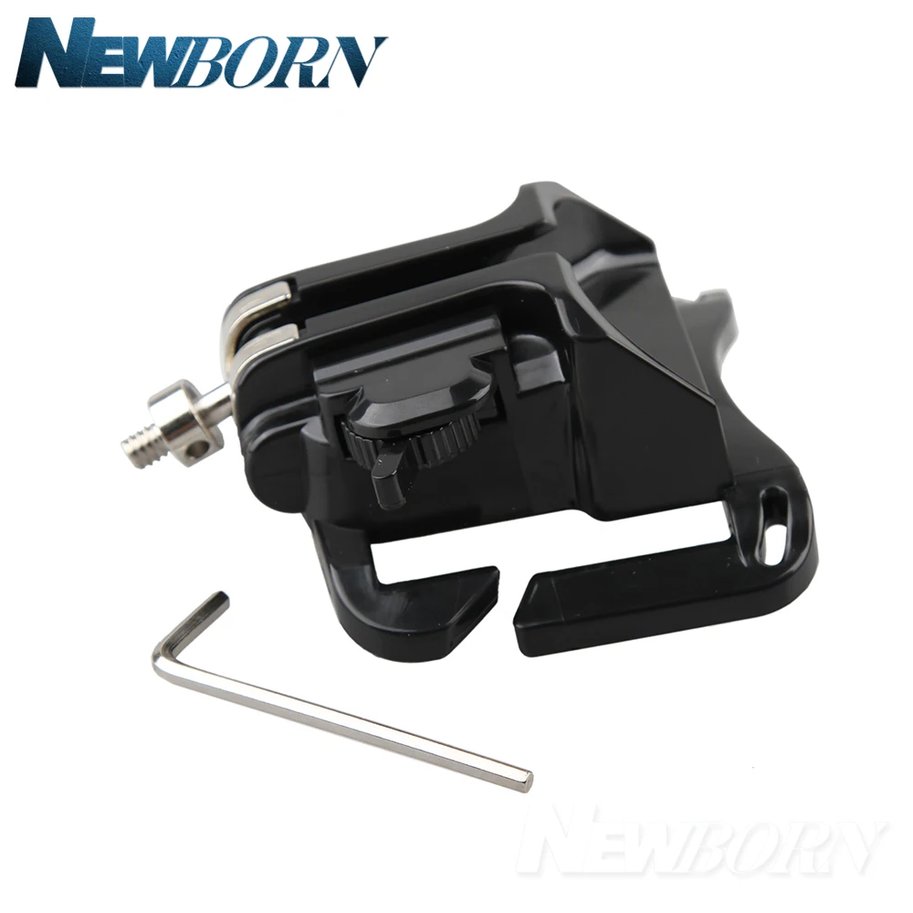 Boucle de ceinture pour caméra DSLR, sangle de montage à bouton à dégagement rapide