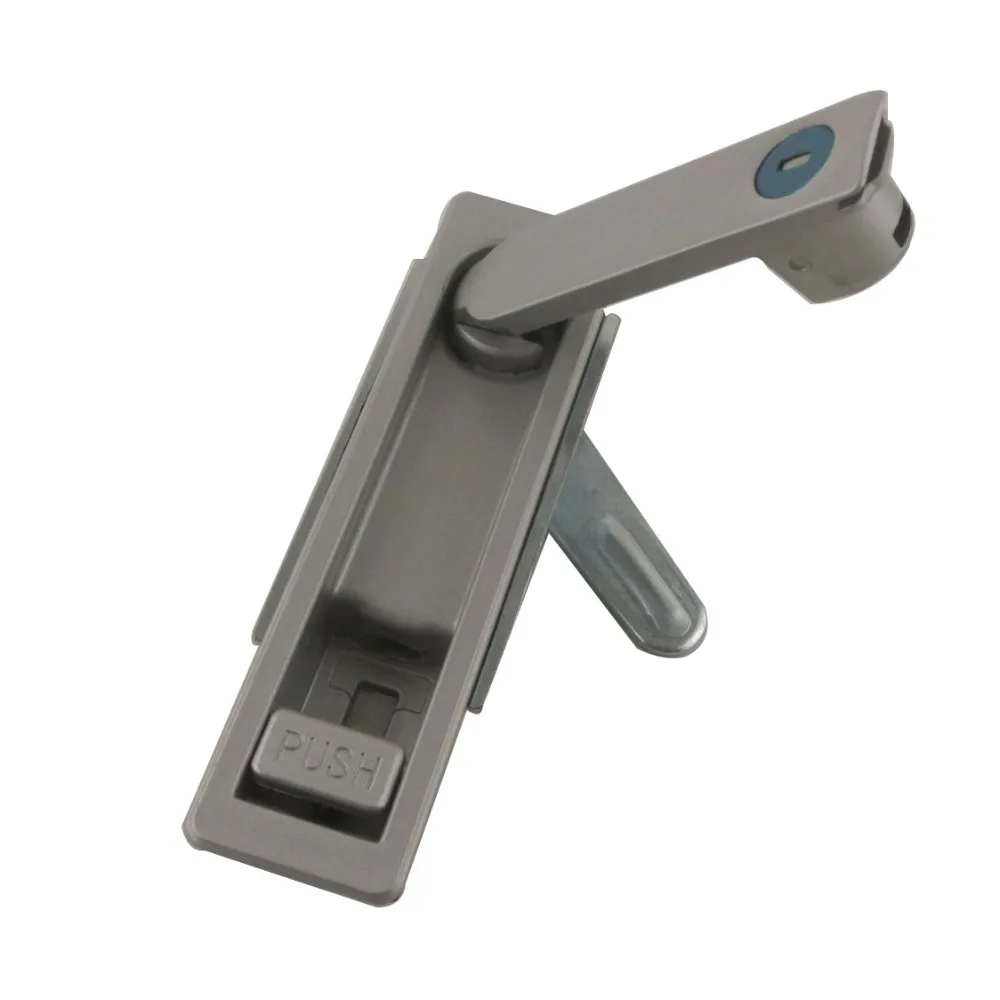 Imagem -02 - Trava Plana Ms712 com Chaves Botton 149 mm Comprimento Armário Fechadura Porta