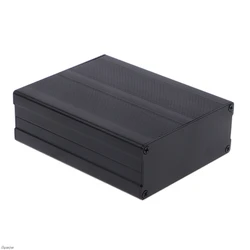 Aluminum Box Enclosure DIY Electronic Project Black Instrument Case 120x97x40mm Damom