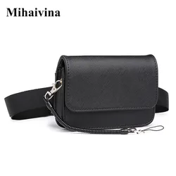 Unisex Waist Bag Women Waist Fanny Packs Belt Bag Luxury Brand Leather Waist Pack Hip Belt Bum Pouch Men Bag Wholesale