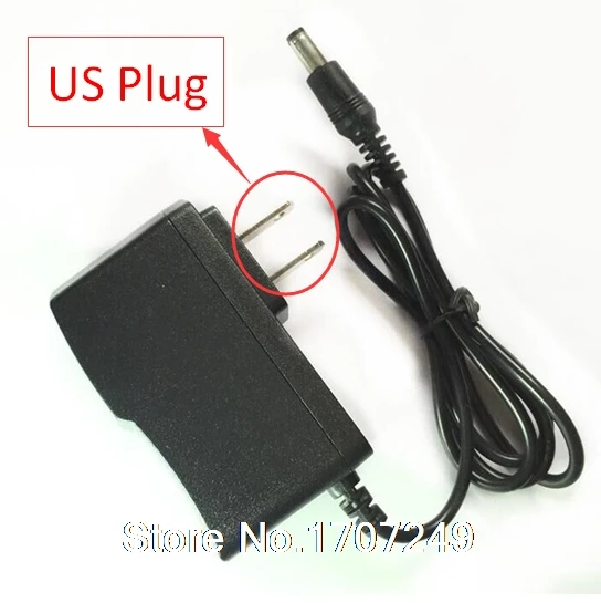 Free Shipping 10PCS AC 100V-240V Converter Adapter DC 9V 1A Power Supply US Plug DC 5.5mm x 2.1mm 1000mA  Power Adapter