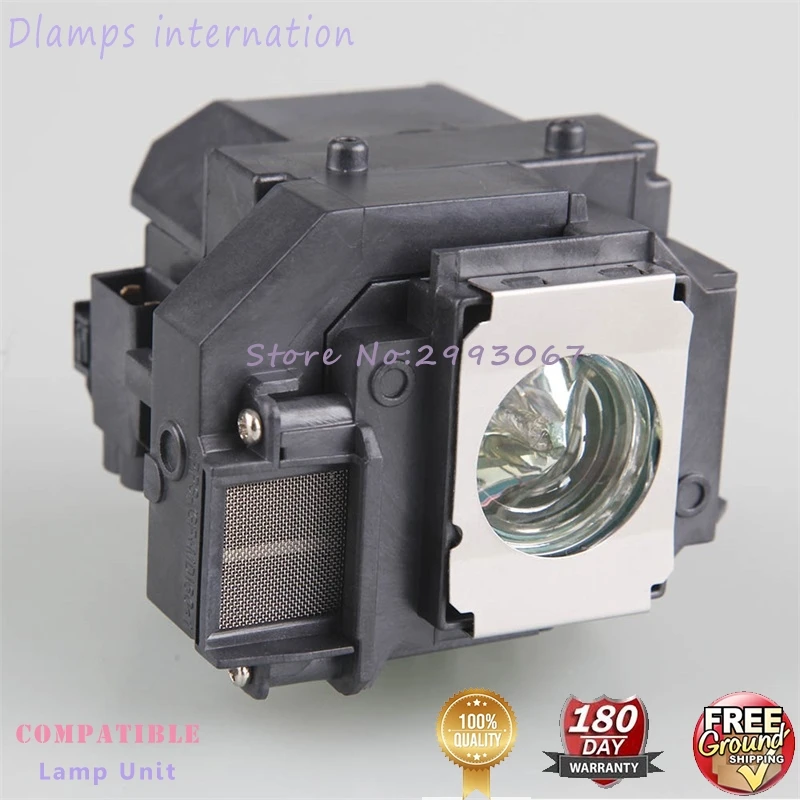 compatible EB-X92 EB-S10 EX3200 EX5200 EX7200 PowerLite S9 VS200 1220 1260 EB-S9 EB-S92 EB-W10 EB-W9 ELPLP58 for EPSON Projector