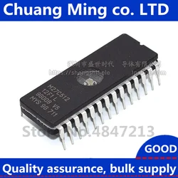 Free shipping 10pcs new ST M27C512-12F1 M27C512-10F1 M27C512 27C512 DIP-28 EPROM IC CHIPS Drive IC