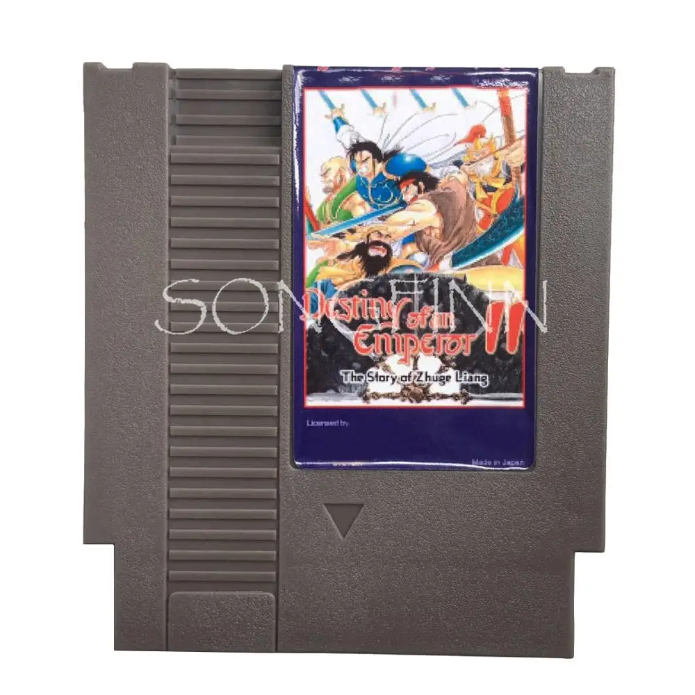 Destiny Of An Emperor 2 Game Cartridge Card for 72 Pin 8 Bit Video Game Console retro Classic Card