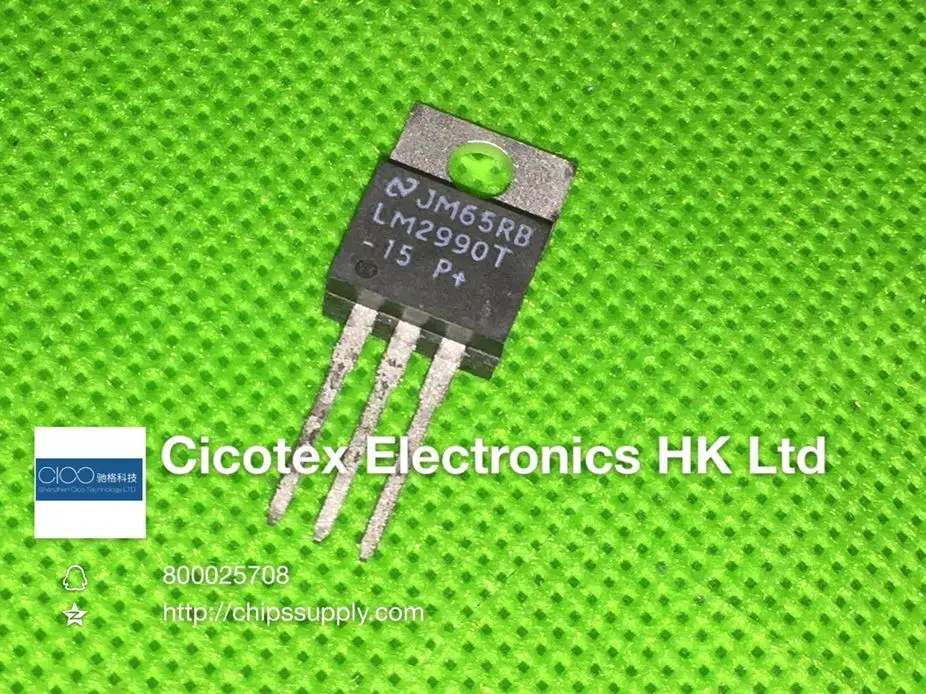 LM2990T-15 P+ TO-220 IC REG LINEAR -15V 1.8A TO220-3 LM2990-15