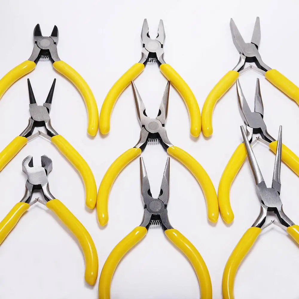 Alloy Jewelry Pliers Tools & Equipment Kit Long Needle Round Nose Cutting Wire Pliers For Jewelry Making Handmade Accessories