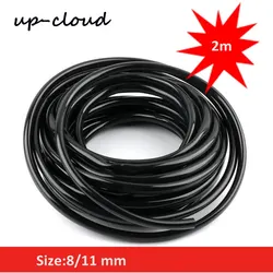 2M 8/11mm Hose For Garden Micro Irrigation Plant Watering Pipe Agriculture Drip Irrigation Sprinkler Connector Tube