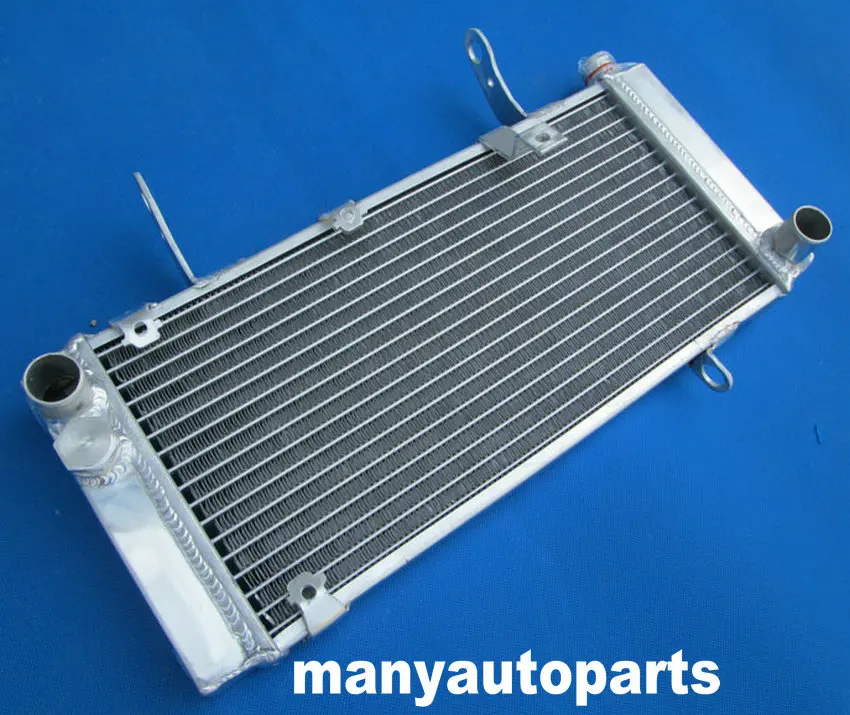 หม้อน้ำอลูมิเนียม + พัดลมสำหรับ SUZUKI SV1000 SV1000S WVBX 2003-2008 2004 2005 2006 2007