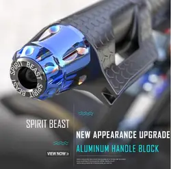 Spirit beast motorcycle put modified accessories universal handle plug motor handlebar balance block Motocross anti-fall block