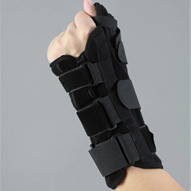 

New Thumb Wrist Joint Support Black Heath &beauty From For Thumb Joints Injury Plasticity Aluminum Splint Free Shipping