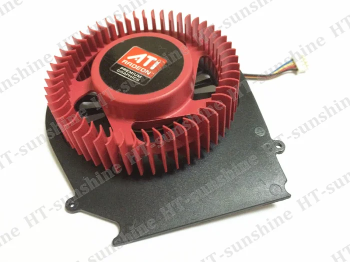 เดิมATI F Irstd FD9238M12D DC 12โวลต์0.7A 59*41*43*61*76มิลลิเมตรกราฟิกการ์ดพัดลม