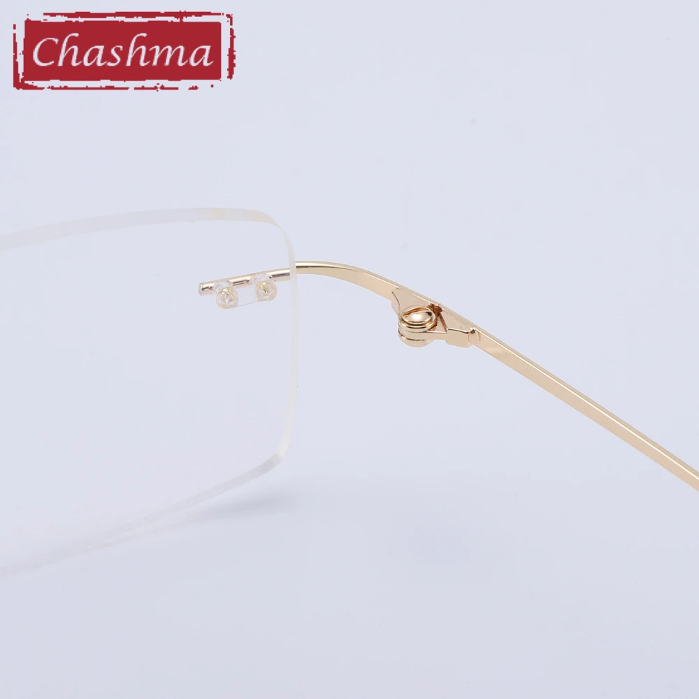 2 جرام فقط وصفة طبية الزجاج بدون شفة النظارات الرجال سبائك التيتانيوم النظارات البصرية الإطار النساء نظارات مرنة خفيفة للغاية