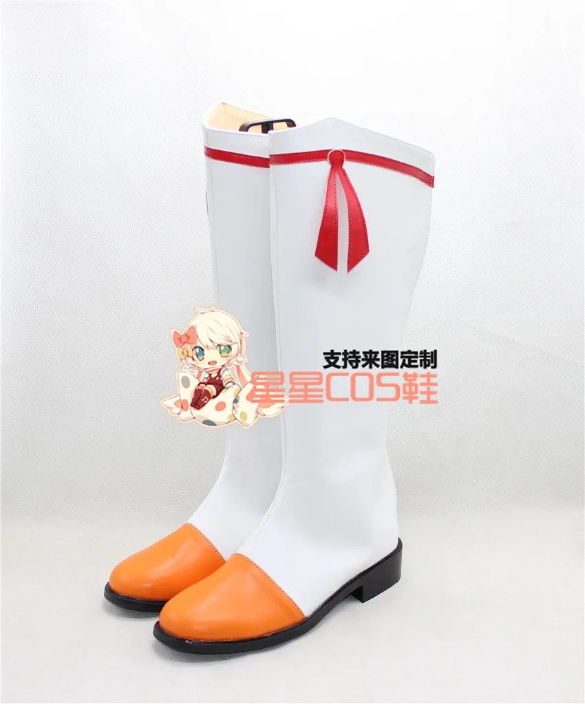 Pretty Cure Suite Precure Cure Sunny Smile Halloween Cosplay Shoes Boots X002