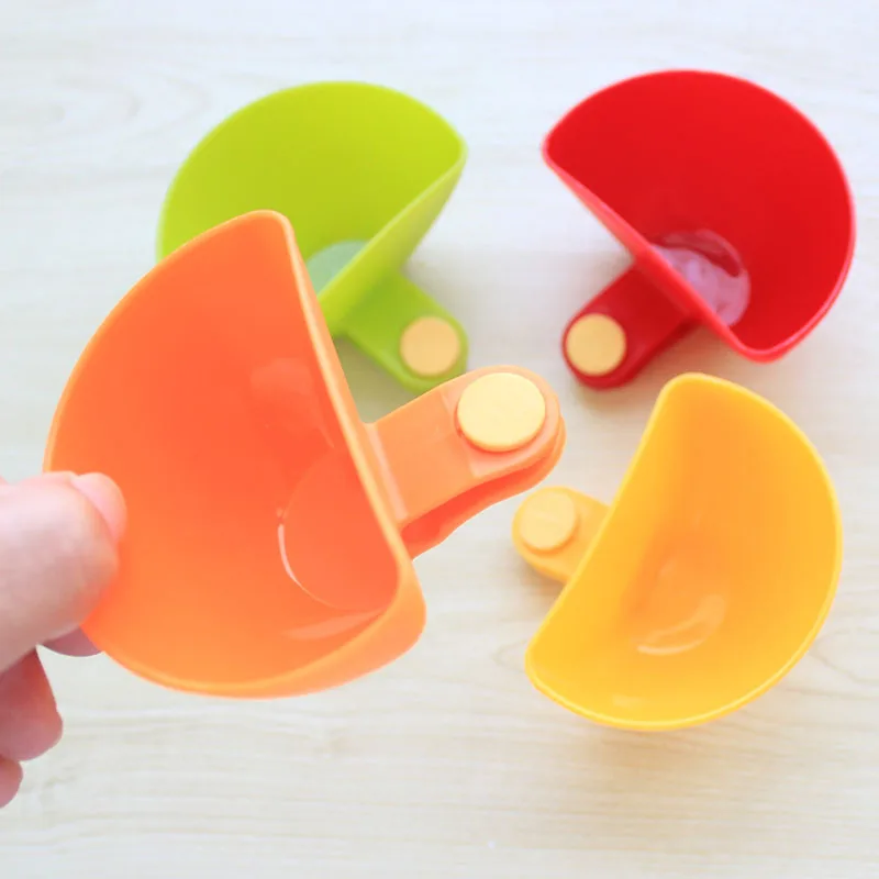 Colorful creative kitchen multipurpose clip dishes flavoring spoon dish kitchen multiuse relish dish with clamp