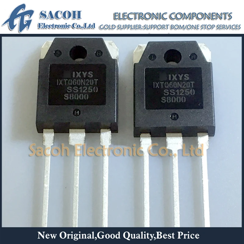 Refurbished Original 10Pcs/Lot IXTQ60N20T IXTQ60N20L2 OR IXTQ60N10T OR IXTQ62N15P TO-3P 60A 200V N-Ch MOSFET