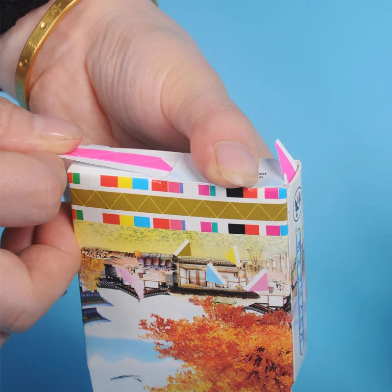 250pcs/box Self Adhesive Corner Scrapbook Environmental Protection PVC Photo Albums 10 Colors Direct Pumping Frame Picture Decor