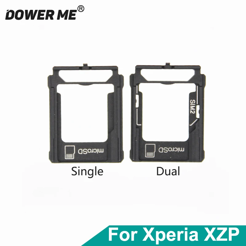 

Dower Me SIM MicroSD SD Card Holder Reader Sim Tray Slot For Sony Xperia XZ Premium XZP G8142 G8141