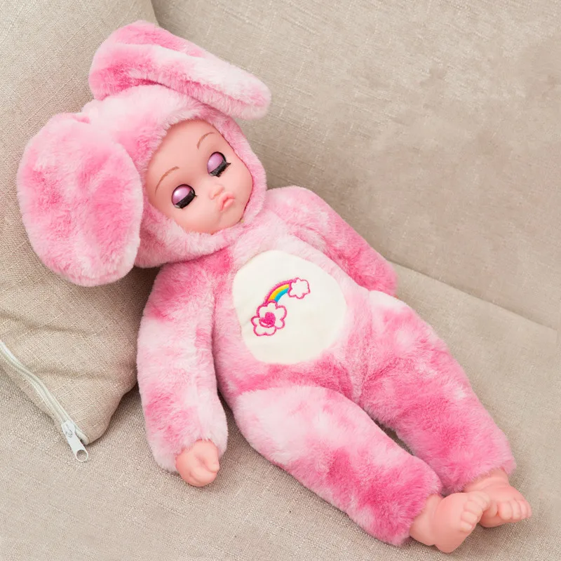 

Children's Simulation Dolls Can Talk and Sing Intelligent Doll Baby Sleeping Doll Boys and Girls Plush Toys Interactive Gift