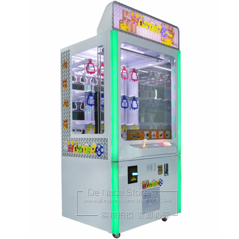 

Shopping Malls Commercial Amusement Device Coin Operated Toy Claw Cranes Machine Key Master Gift Prize Arcade Game Machine