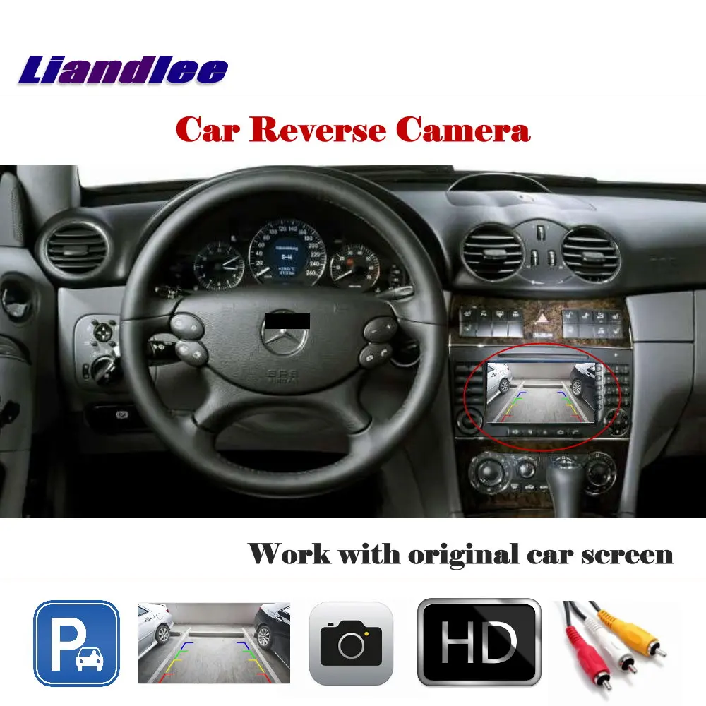 Voor Mercedes Benz CLS W209 W300 W320 W350 W500 Auto Achteruitkijkspiegel Terug Parking Camera AUTO HD CCD SONY OEM CAM Met Adapter