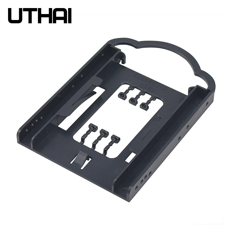 UTHAI G05 2.5 to 3.5 Inch Hard Drive Bracket SSD Free Screw Bracket Solid State Hard Drive HDD PC Converter Adapter