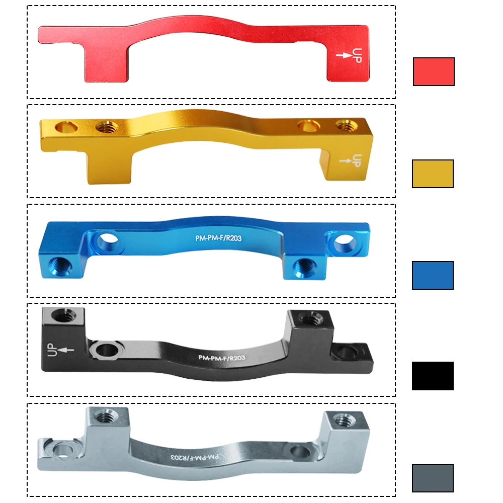 MTB Mountain Bikes Road Bicycles 203 Disc Rotors Brake Adapter IS PM Cycling Accessories