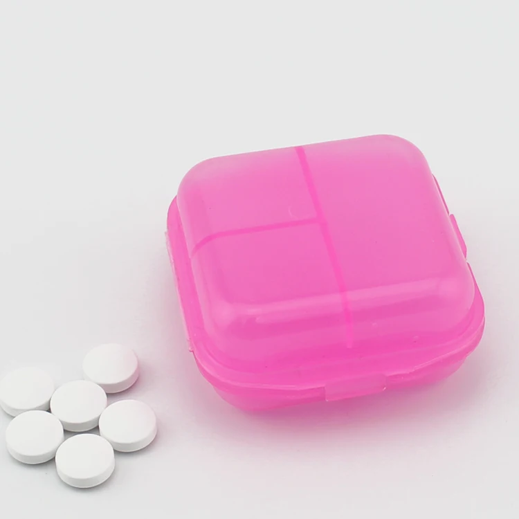 

Double 6 Small Medicine Box Transparent Parts With The Old Man Cheat Pcs Jewelry Receive A Case Pills Pill Storage Outdoor