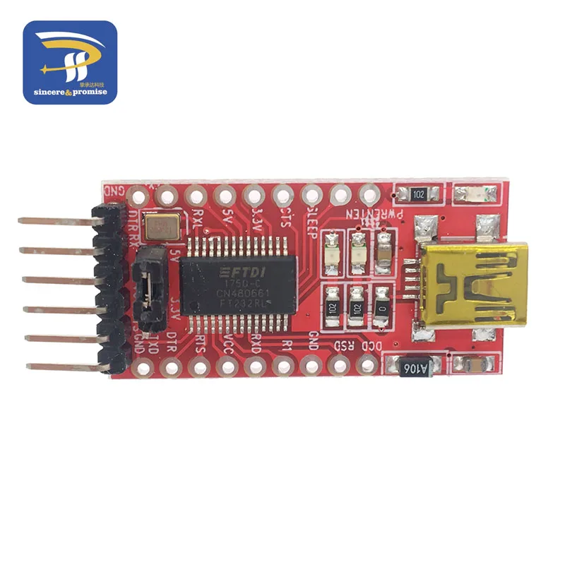 1PCS Pro mini Atmega328 Pro Mini 328 Mini ATMEGA328P 3,3 V 8MHz 5V 16Mhz für Arduino kompatibel Nano CP2102 FT232RL – Detail 13