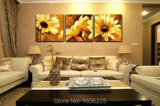 

Handpainted wedding decoration canvas painting scrapbook picture modern 3 panels oil paintings wall pictures for living room