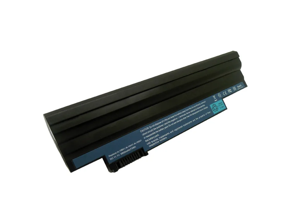 LMDTK New BLACK 9CELLS Laptop Battery for Acer ASPIRE ONE  D255 D260 AL10B31 AL10A31 AL10G31 9CELLS