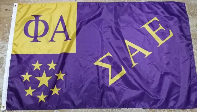 3ft x 5ft Sigma Alpha Epsilon flag 90*150cm custom your text flag