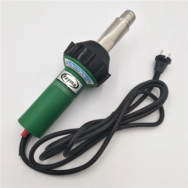 new type 230v 120v 50/60 hz 1600w hot air welder plastic hot air welding gun high quality